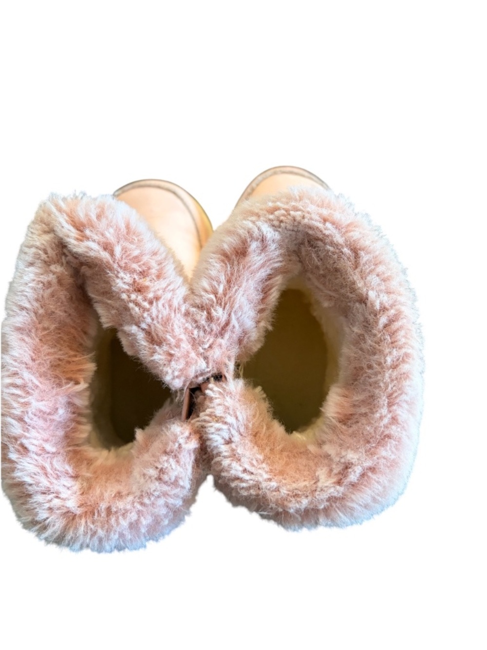 Toddler Girls Size 7 Pink Faux Fur Lined Winter Snow Boots - Picture 5 of 8